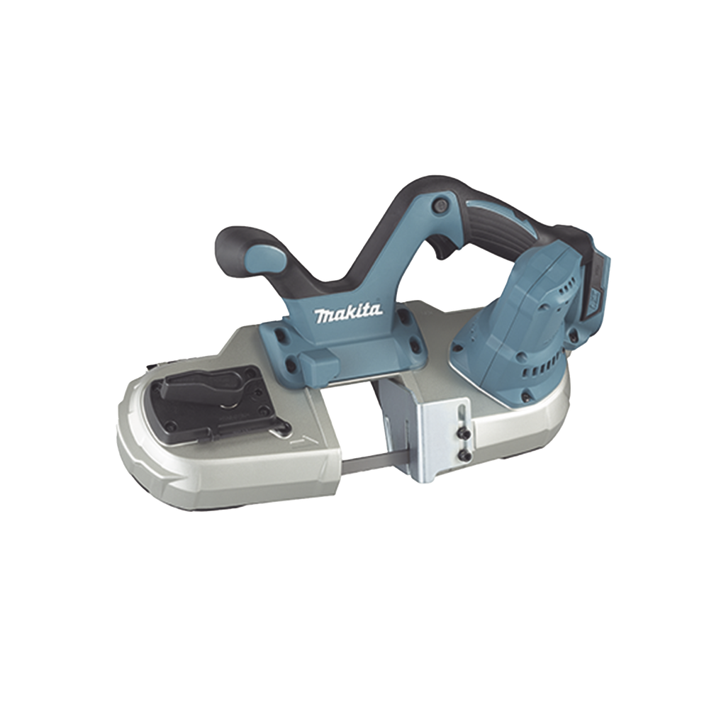 [DPB182RTE] Sierra de Banda 64x64mm inalámbrica de 18v, incluye 2 baterias Li-Ion 5.0 A.h y Cargador