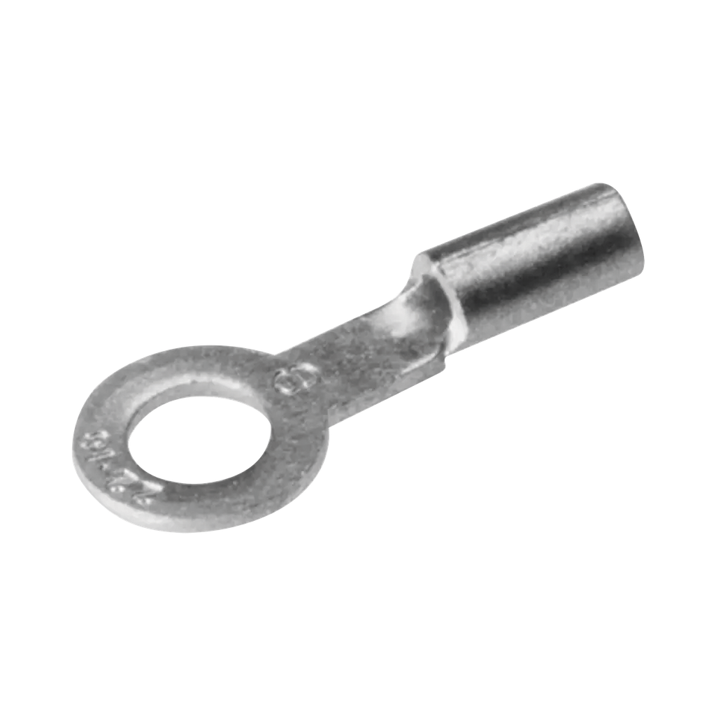 Zapata Terminal de Ojillo  para Tornillo 3/16 (5 mm) y Cable Calibre 16-14 AWG.