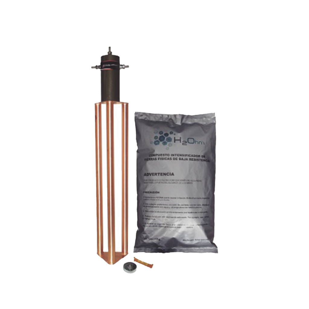 [TG70AB] Electrodo para corriente máxima de70 Amp. con Filtro y Compuesto H2Ohm.
