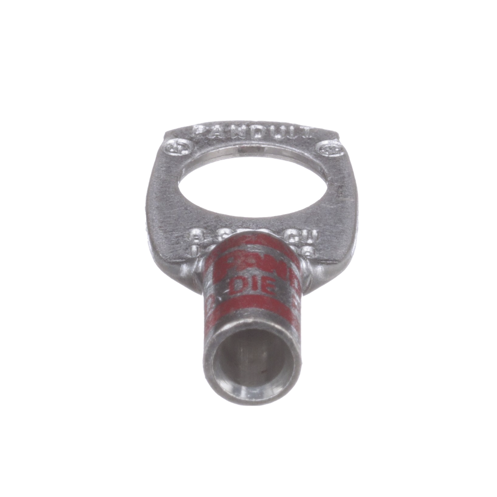 Zapata de compresión LCA8-38-L, para cal. 8 Awg, Barreno para tornillo prisionero de 3/8, 1 Pz