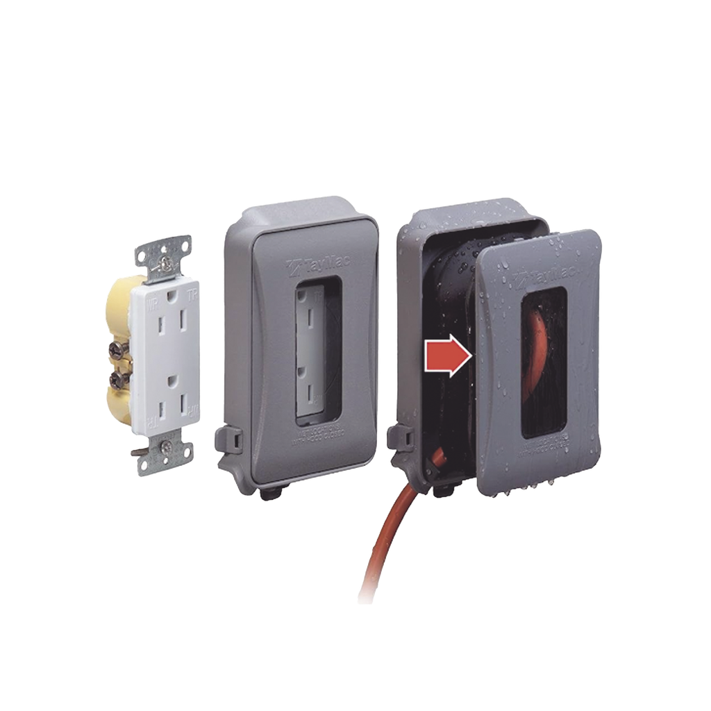 [HUB-ML500G] Cubierta Impermeable/ 1 Unidad/ Horizontal-Vertical/ Servicio Pesado/ Expandible/ Color Gris.