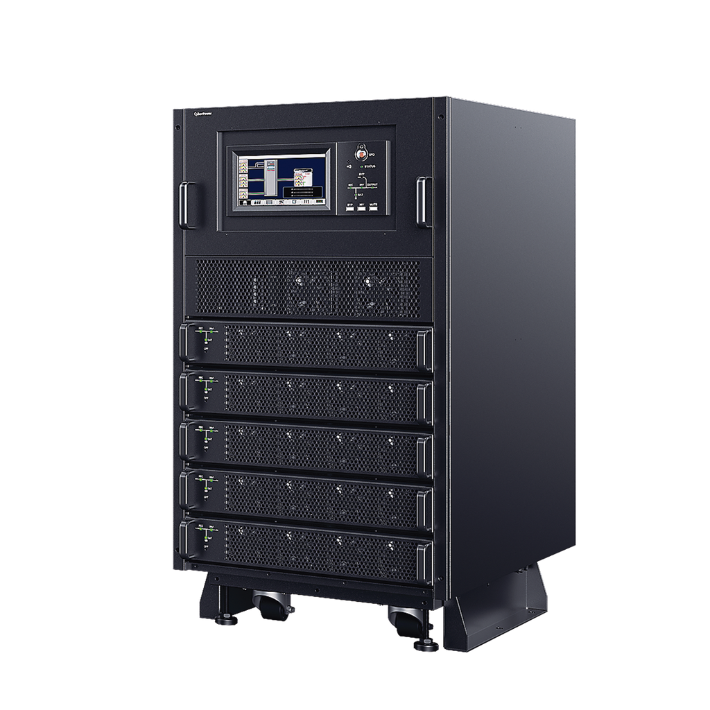 [SM040K100P4M] UPS Modular Trifásico Escalable de 40 kVA/40 kW, Topología Online Doble Conversión, Voltaje de 208/220 Vca de L-L, Respaldo de 4 Minutos al 100% de Carga, Incluye Módulo y Banco de Baterías