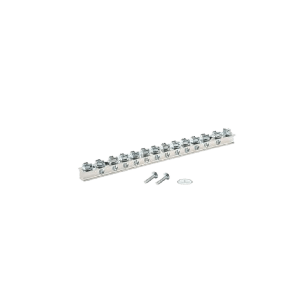 Barra de conexión a tierra universal UGB2/0-414-12 de 12 puertos.