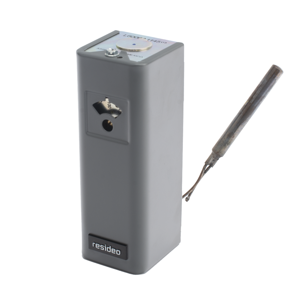 [L6006A1145/U] Controlador de montaje horizontal de límite alto o bajo con SPDT, rango operativo 38 a 116 °C , capilar de 3 pulgadas.