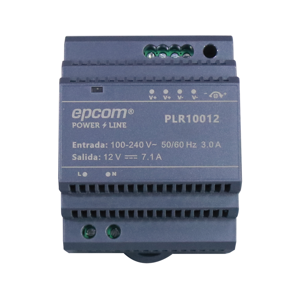 [PLR-100-12] Fuente de alimentación de 12 Vcc / 7.1 A / 85.2  W