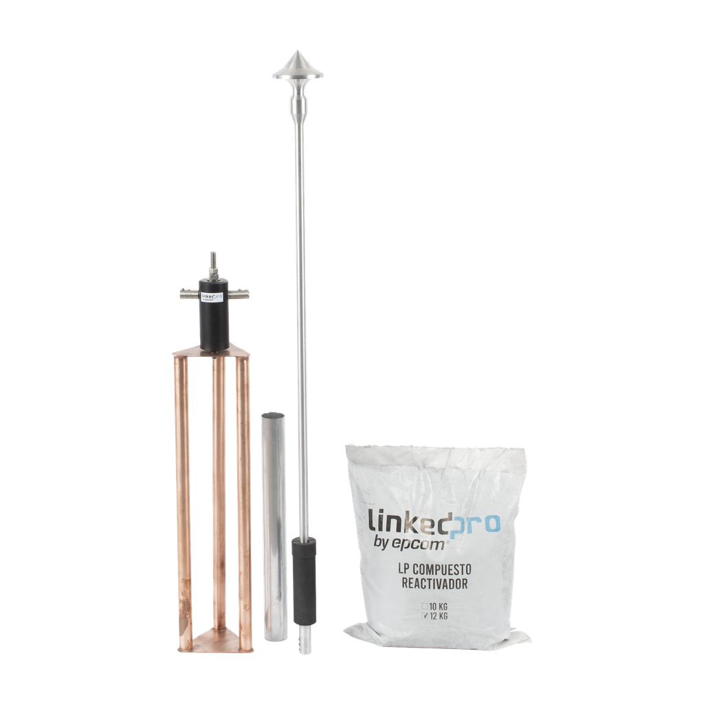 Punta Pararrayo de Aluminio de 50 m de Diámetro de Protección