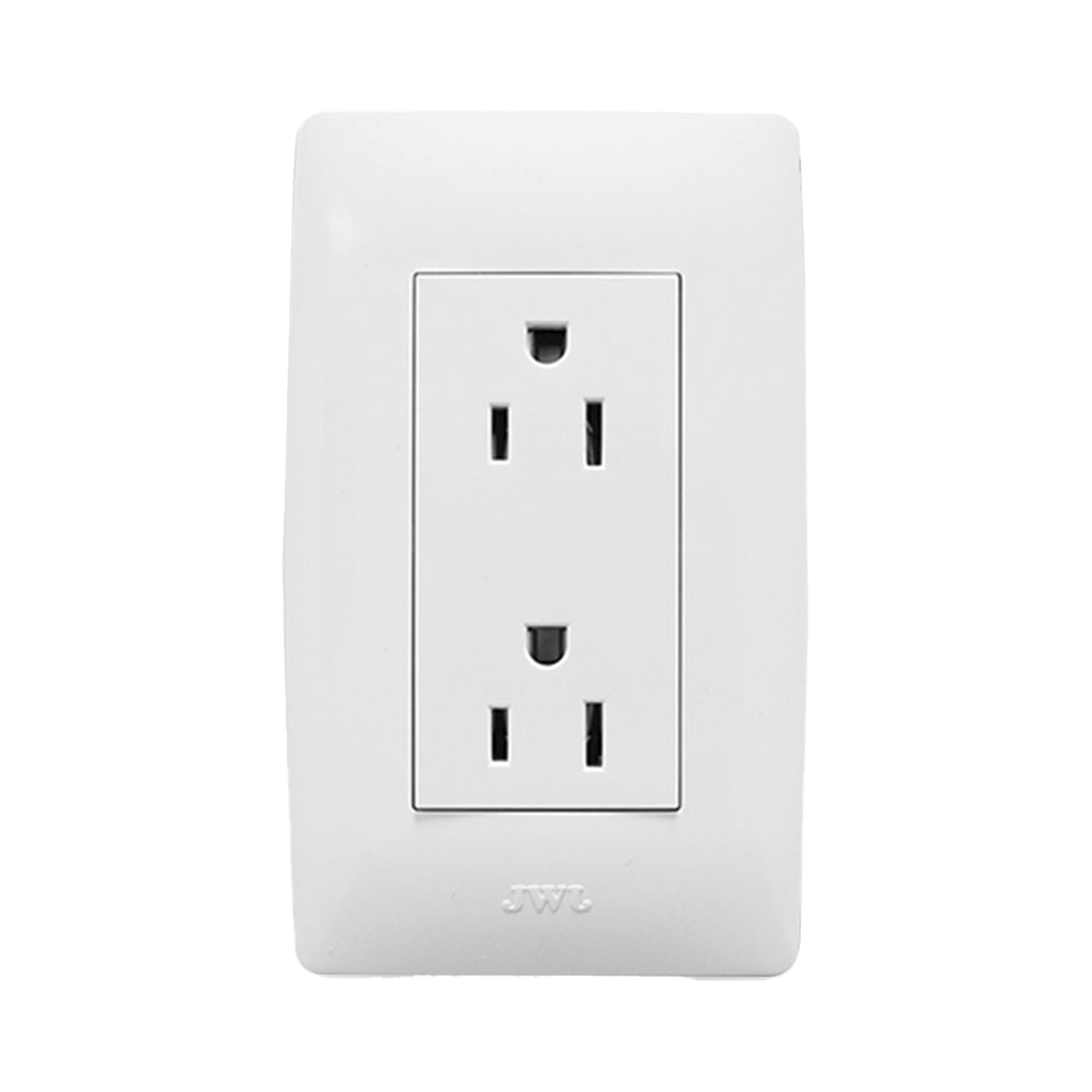 Contacto Dúplex de 127 V~60 Hz 15 A / Color Blanco.