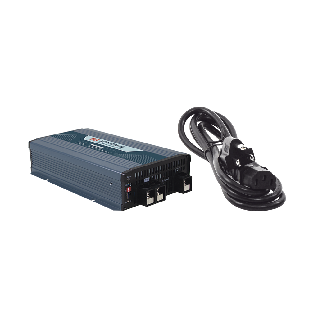 Cargador para Baterías de Plomo Ácido y Litio / 25A / 48V / Bancos de 100 a 330 Ah/ Con cable de alimentación