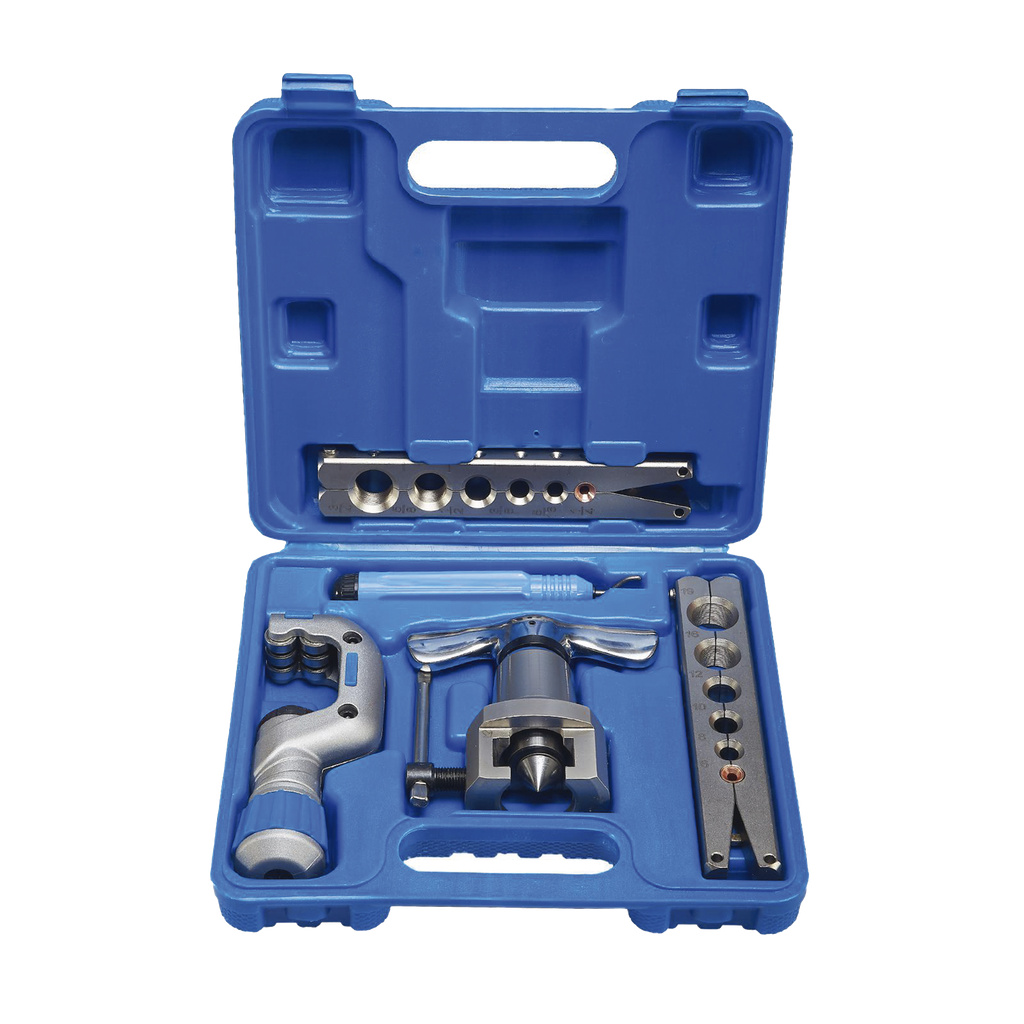 Kit de herramienta de abocardado / para aires acondicionados / para diámetros de 1/4 5/16 3/8 1/2 5/8 Y 3/4