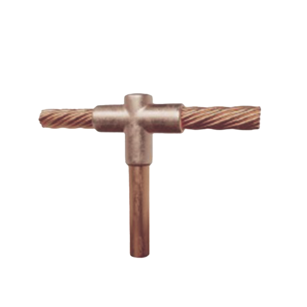 Molde para soldadura exotermica Tipo T, Tope de varilla 5/8 in. a Cable de Paso 3/0 AWG