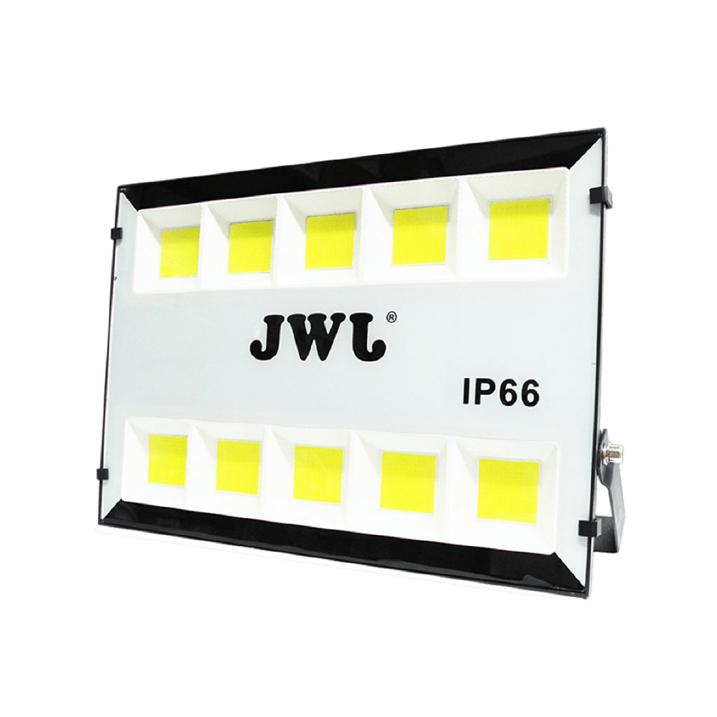 Reflector LED Ultradelgado de 200 W / Dimensiones 390 x 335 mm / 110 - 240 V CA~ 50/60Hz / Ultra delgado / Uso en exterior - interior.