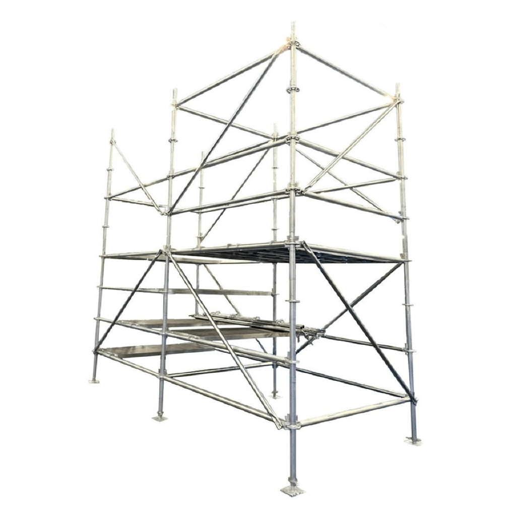 [SH-EM-2X4X6] SH-EM-2X4X6 Andamio | Sistema Modular de Estructura Metálica | Hasta 6 Metros de Altura
