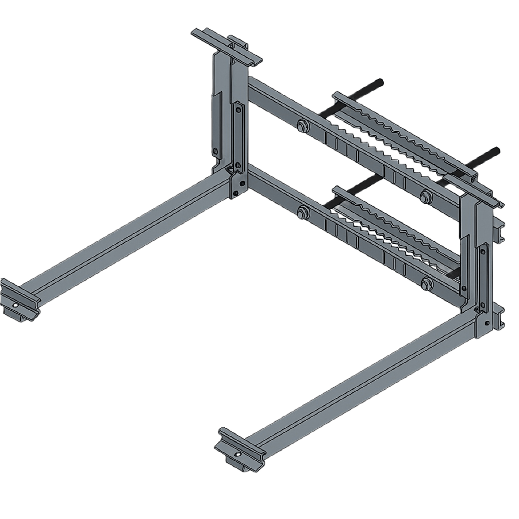 [EPI-MB225-V1] Montaje para Panel Solar de Poste para panel EPL18012AL y batería LIPV100A