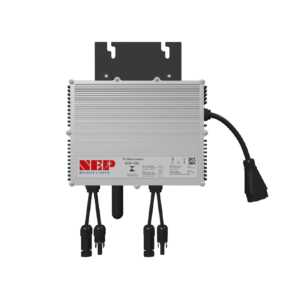 Microinversor 1 Kw, 127 Vca, WIFI, IP67, Para 2 Módulos de Hasta 750 W, Incluye Conector Troncal