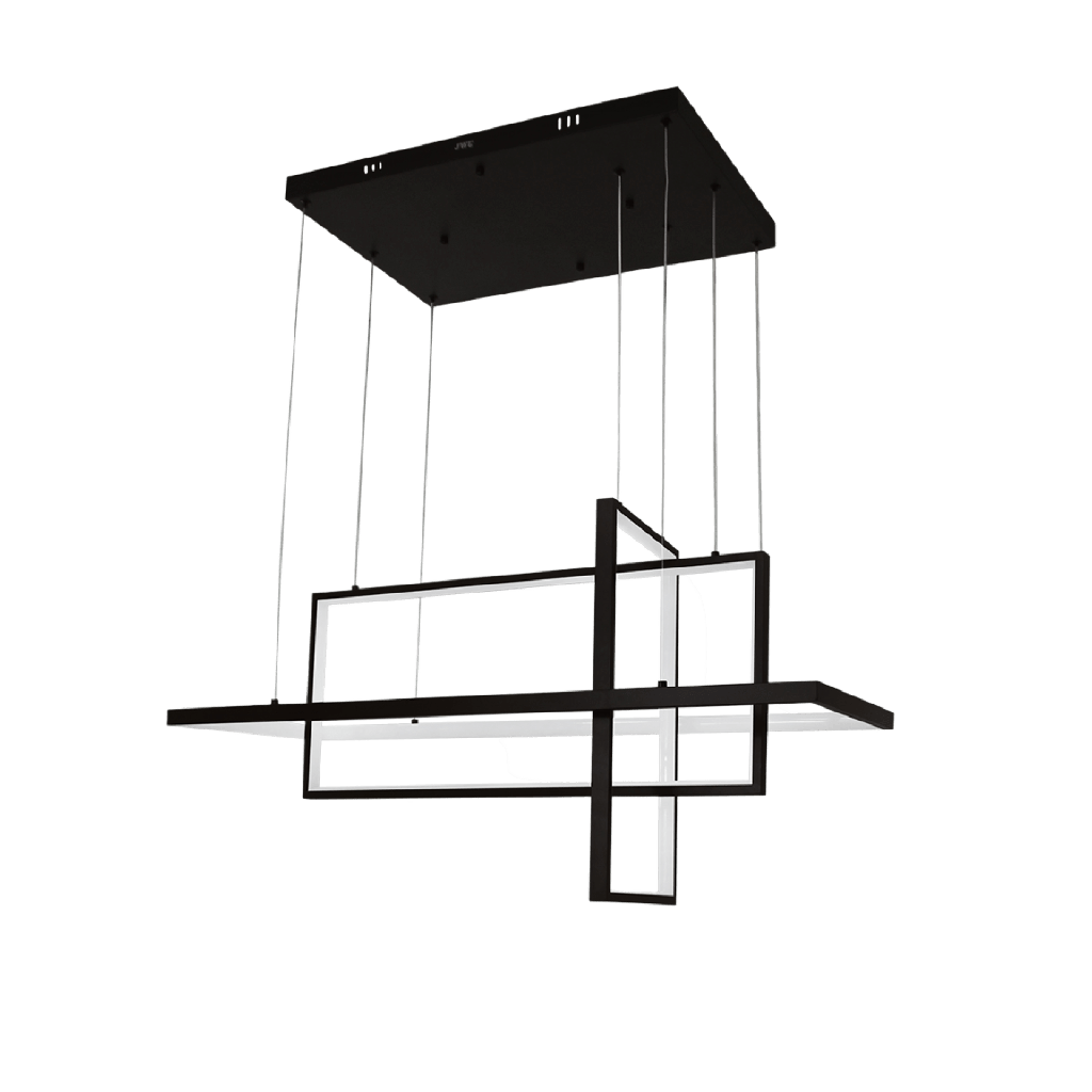 [JLAR-10001] Lámpara de Techo LED / 100W / Luz Blanca 6500K, Neutra 4000K, Cálida 2700K / IP20 / Ángulo de Luz 120° / Aluminio y PC / Vida Útil 50,000h / Longitud de Cable Ajustable