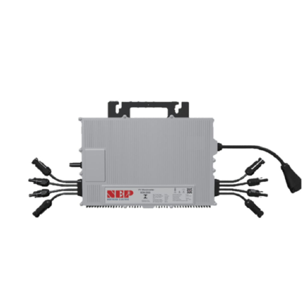 Microinversor 2.25 Kw, 220 Vca, IP67, WIFI Incuido, Soporta Oversizing a 4 Módulos de Hasta 750 W, Incluye Conector Troncal