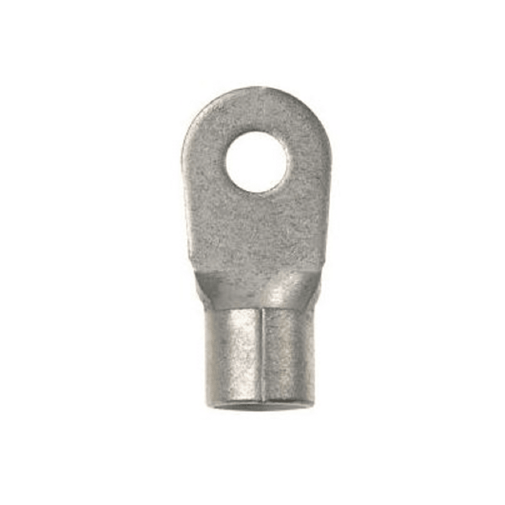 Terminal de anillo sin aislamiento Pan-Term? cal 8, barreno 5/16, 25pz