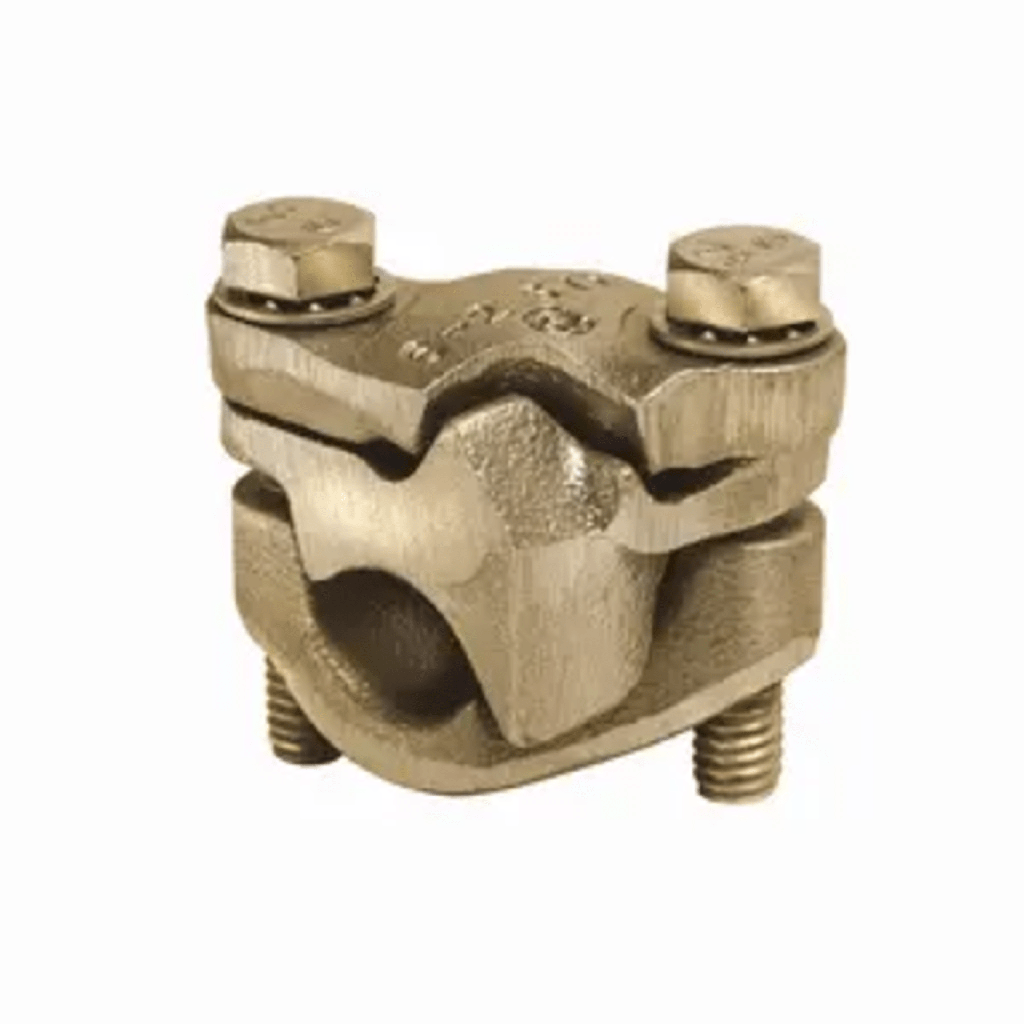 Abrazadera Mecánica Paralela Universal / VERSITAP para Cu/AL / 250-500 kcmil / Cuerpo de Cobre / Hardware DURIUM?/ 375 LBS/in Torque Instalación / Estaño Plateado / 194° F