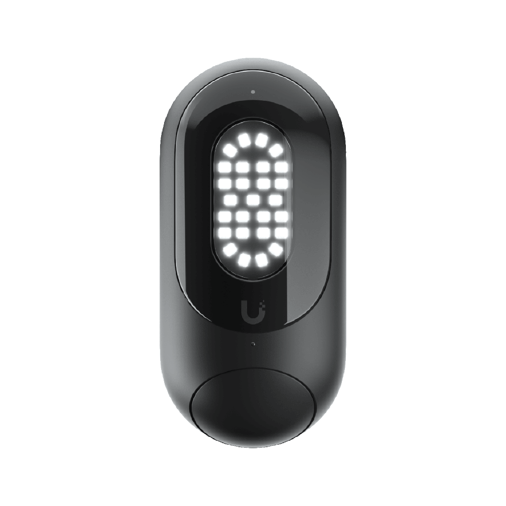 [UP-FLOODLIGHT] UniFi Protect Floodlight, Reflector de 550 Lúmenes LED, Montable en Pared, Detección de Movimiento, IPX5, Alimentación PoE