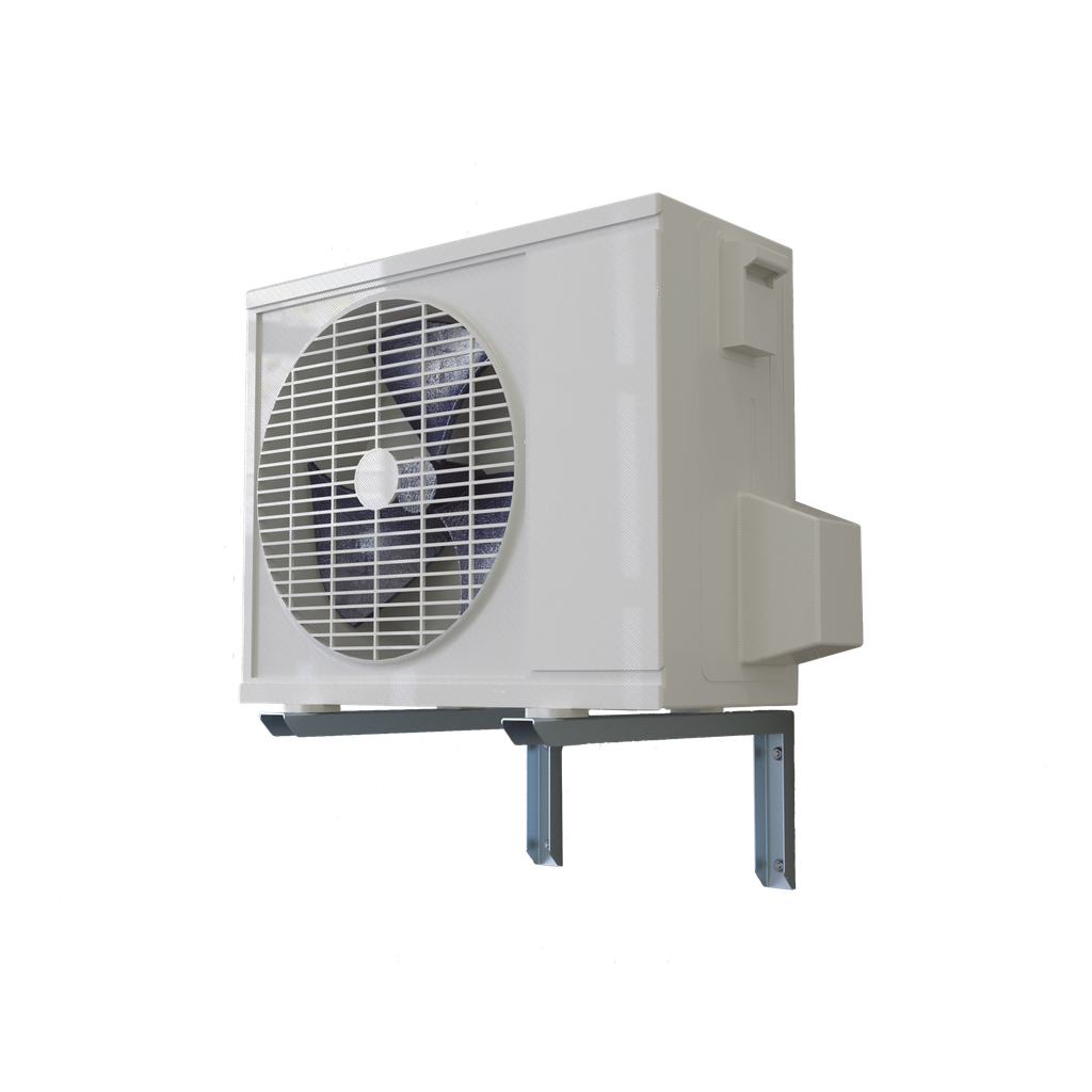 Base Mini split / Para Condensador o Unidad Externa / Galvanizada / Montaje de pared / Capacidad de 1 a 3 toneladas / EPCOM INDUSTRIAL