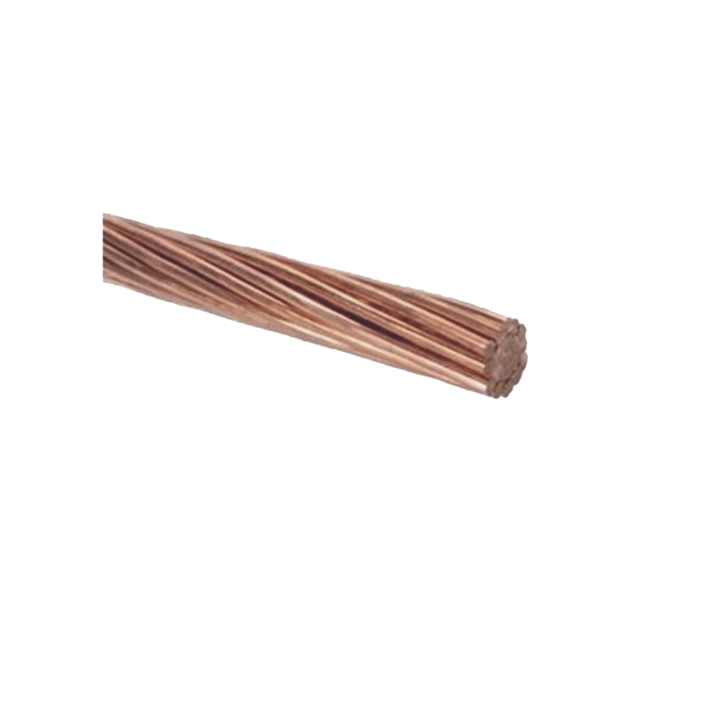 100 m / 10 AWG / Cable Eléctrico / Cobre Desnudo