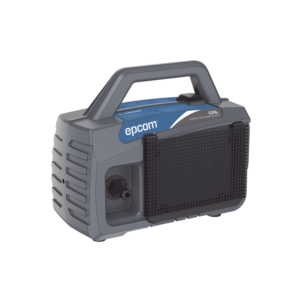 [CLP4L] Máquina de Limpieza de Serpentines CLP4L con Tanque Integrado / Doble Presión 5-10 bar / Flujo 4L/min / Encendido-Apagado Automático / Función Autoaspiración / Portátil 3.5 kg / 230V o 100-120V