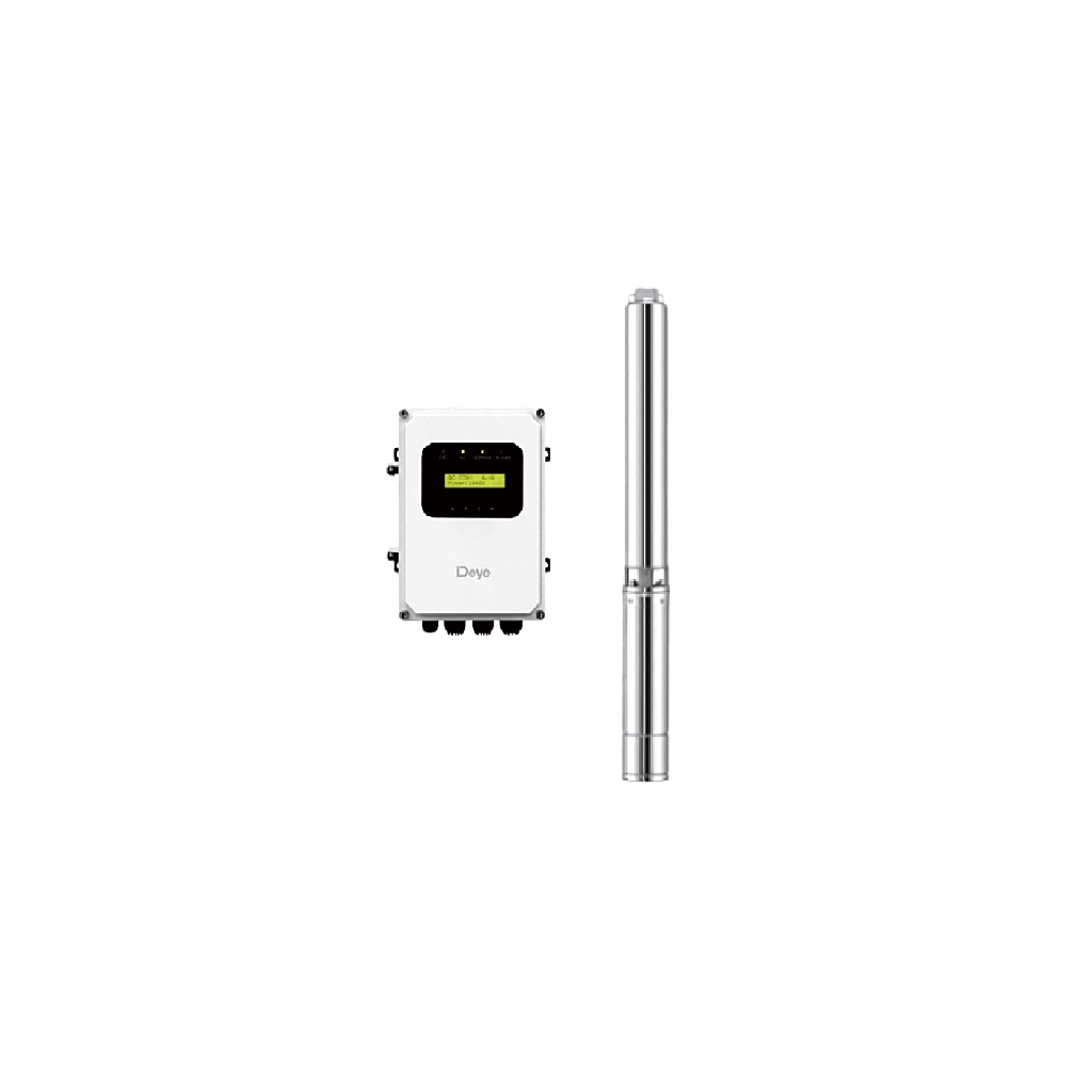 Bomba Solar Sumergible 2200W / Controlador Solar  AC/DC 136-264VAC /108-403VCD