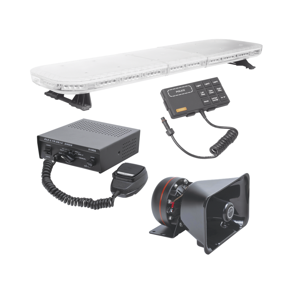 Kit básico para equipamiento de unidades de Seguridad Pública