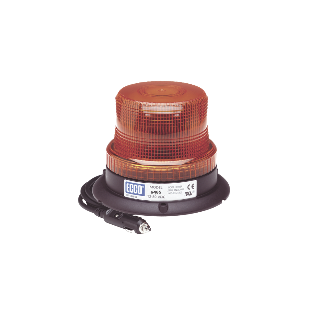 Mini Burbuja Led color Ámbar Serie X6465 con montaje de succión magnetico