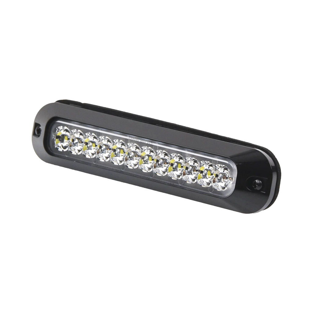 [ED3755-RC] Luz perimetral , 12 LEDs Ultra Brillantes, color Rojo / Claro