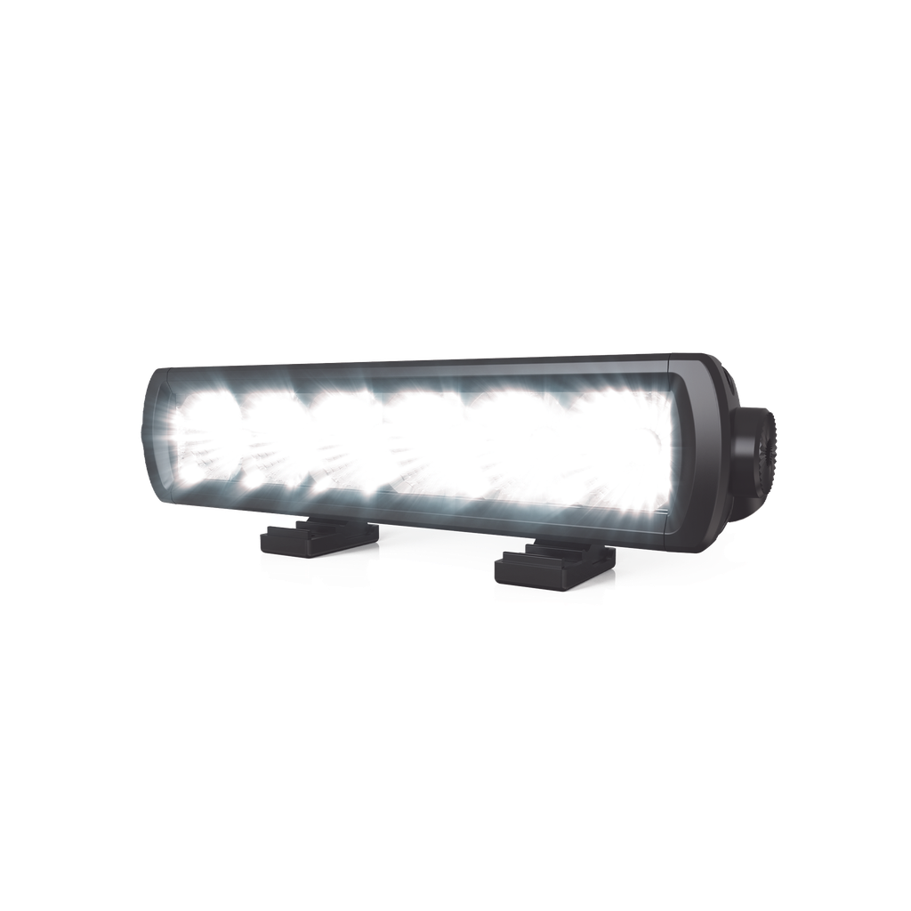 Barra LED color claro de una fila, 12-24 Vcc, 9 pulgadas de largo, 2175 lúmenes, Montaje Permanente