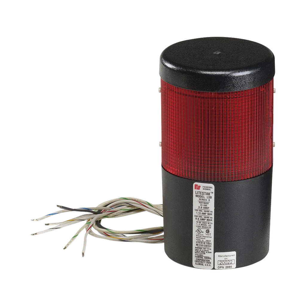 [LSLD120R] Módulo de luz LED litestak, 120Vca, rojo