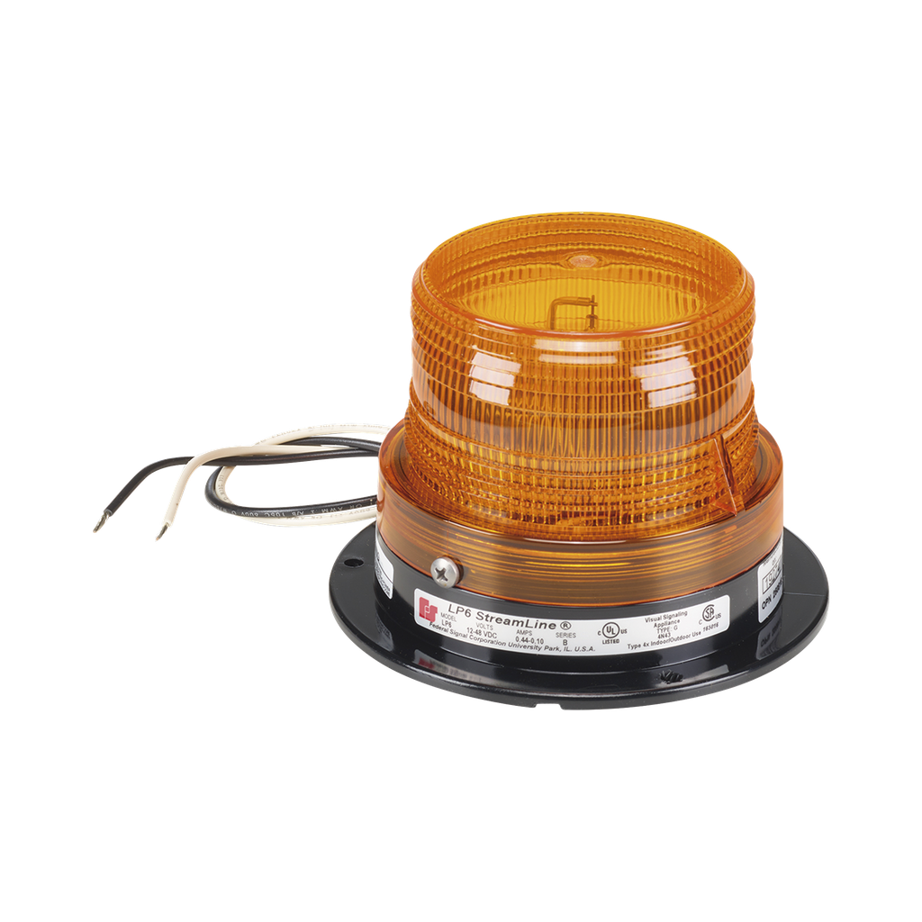 Estrobo streamline, mini, 120-240 Vca, ambar