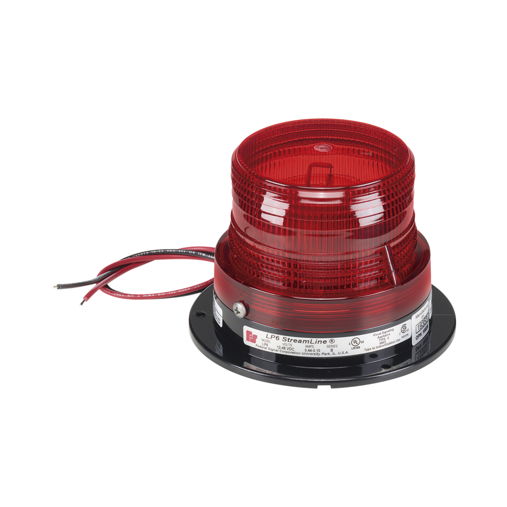 Estrobo Serie Streamline, Mini, 120 Vca, Rojo