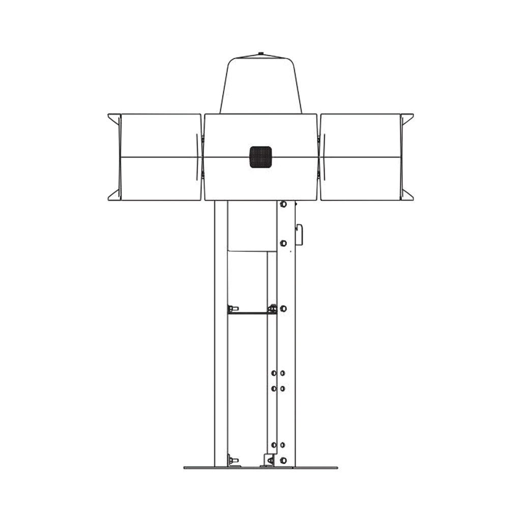 [RME] Placa de montaje para techo en sirena eclipse