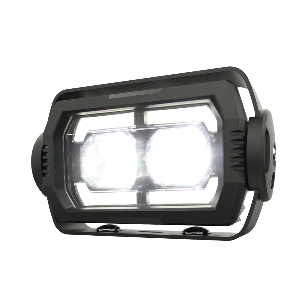 Luz de trabajo de uso rudo, con luz diurna (DLR),  1600 lúmenes,  multifuncional