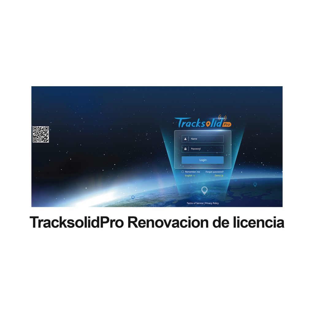 Renovación de licencia para plataforma TracksolidPro