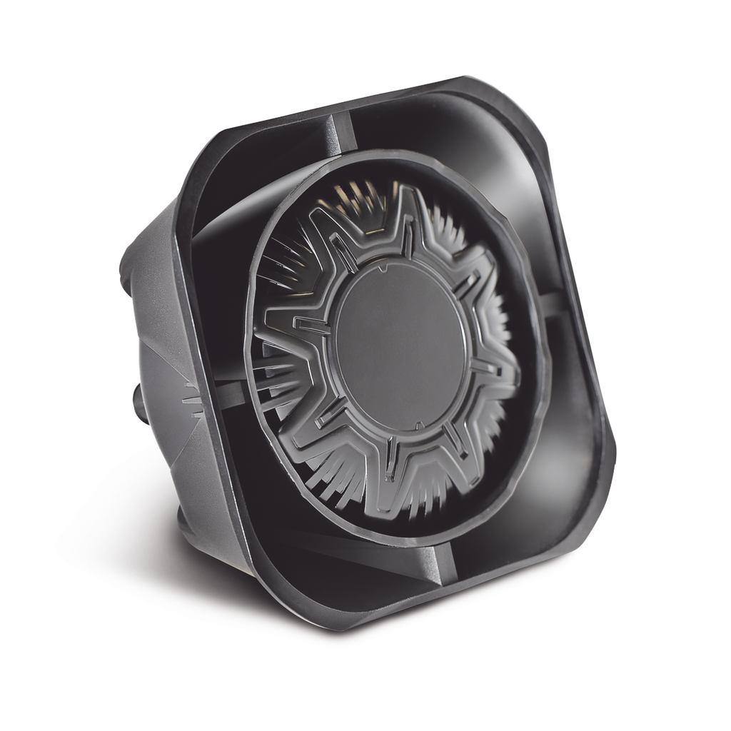 [SP100] Bocina Compacta de Uso Rudo, 100 Watts de Potencia, Ideal Para Vehículos de Encubierto, Montaje Universal, 11 Ohms de Impedancia