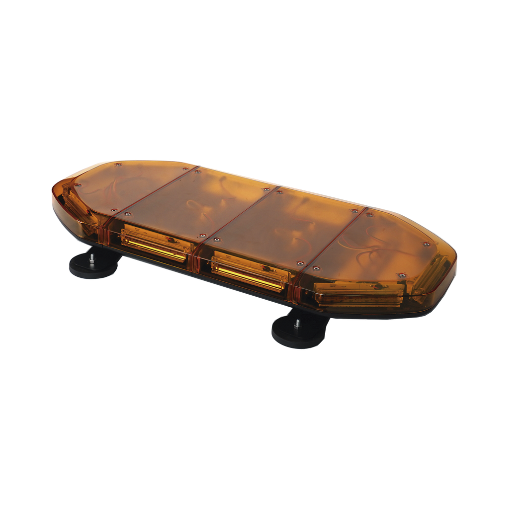 Mini Barra de 24 Pulgadas con 240 LED, Color Ámbar Con Montaje Magnético