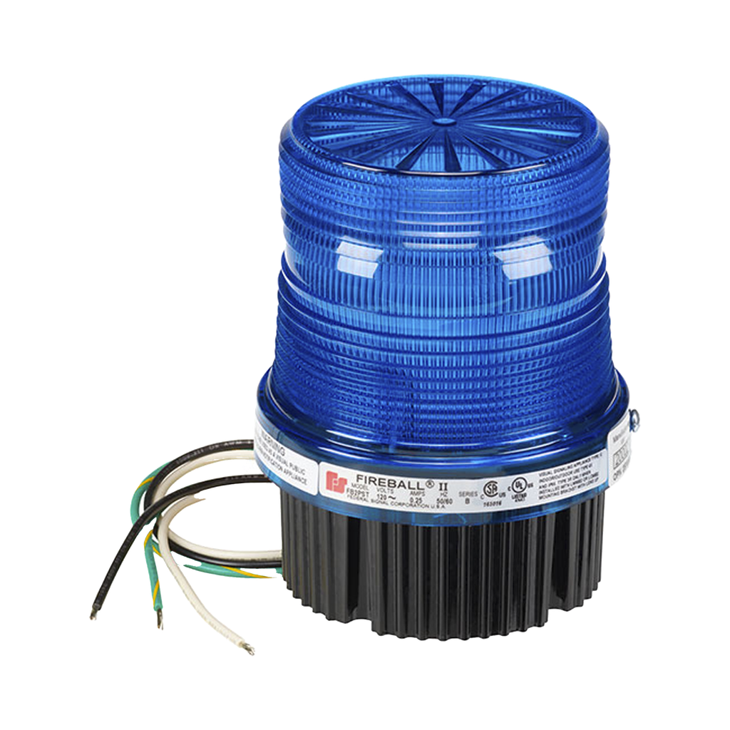 [FB2PST120B] Estrobo fireball Para Ubicaciones Peligrosas, UL y cUL, 120 Vca, Azul