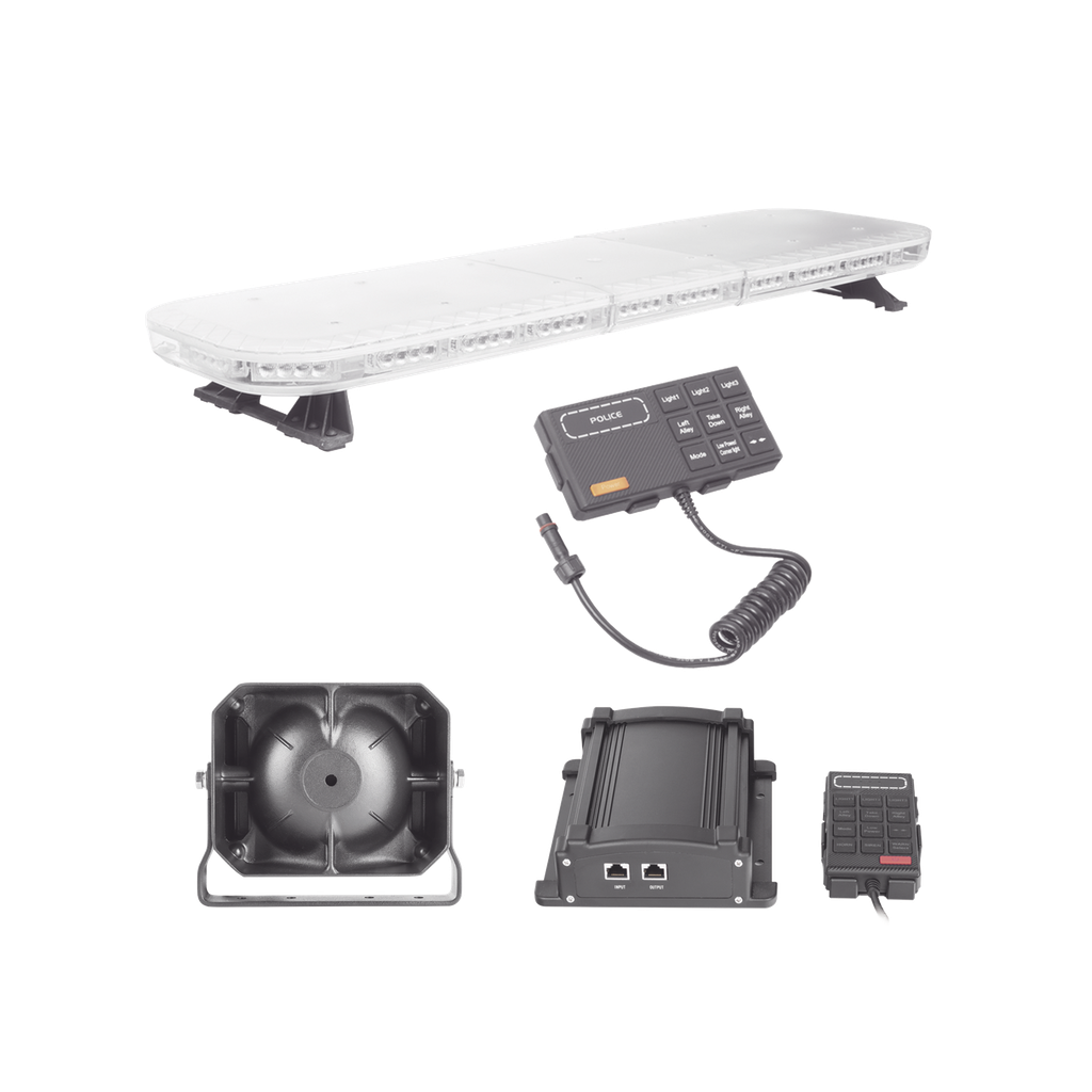 Kit básico para equipamiento de unidades de Seguridad Pública