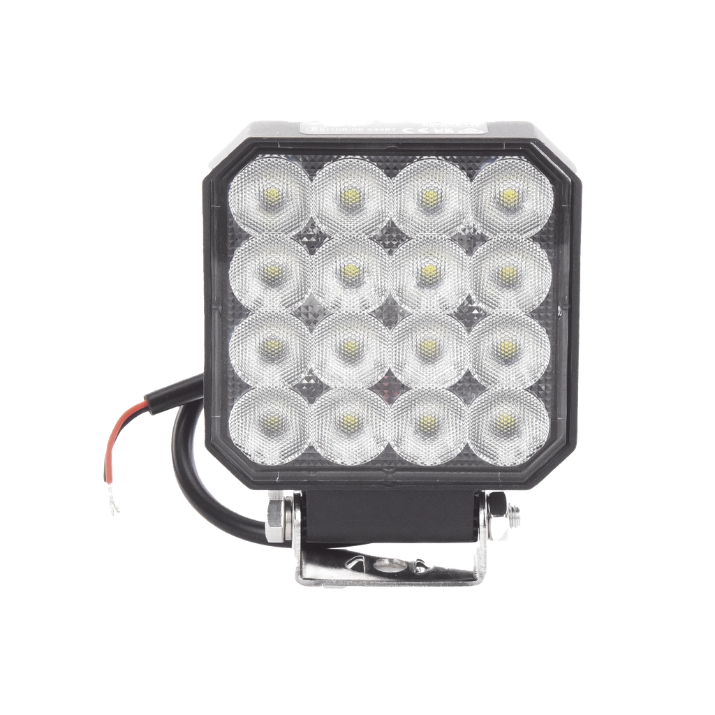 Luz de Trabajo Ultra brillante, 16 LED, 1655 Lúmenes, 12-24 Vcd