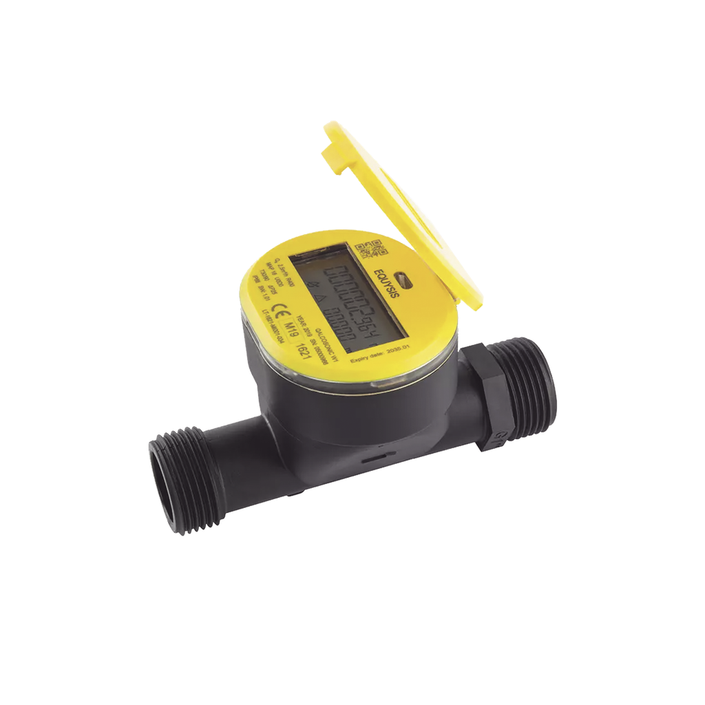 [UP20] Medidor de flujo de agua con tecnología LoraWAN para tubería de 3/4 de pulgada