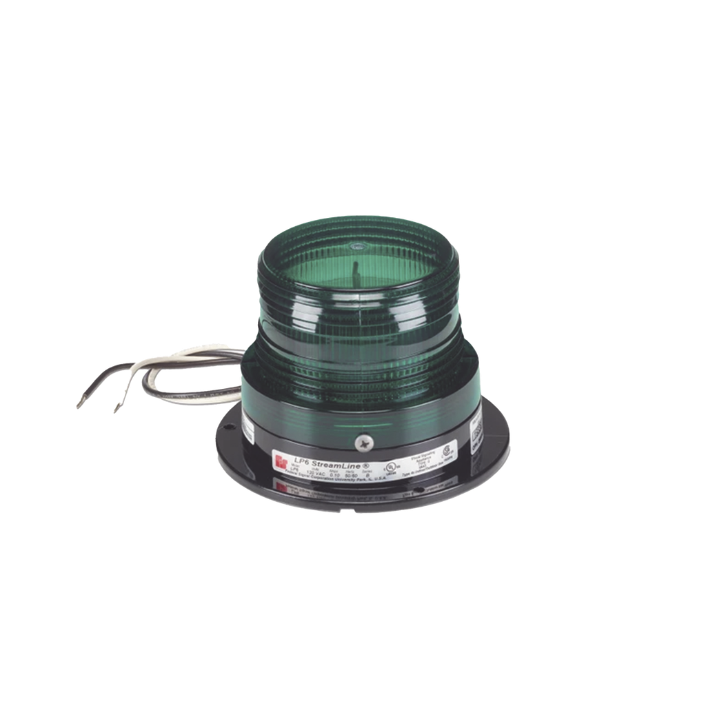 Estrobo Serie Streamline, Mini, 120 Vca, Verde