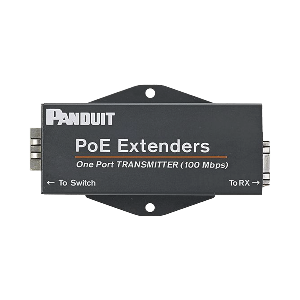 [POEXTX1] Transmisor PoE/PoE+ Para Uso con Receptor POEXRX1, Hasta 610 Metros (2000 ft) con Cable Cat5e o Cat6, 10/100Mbps