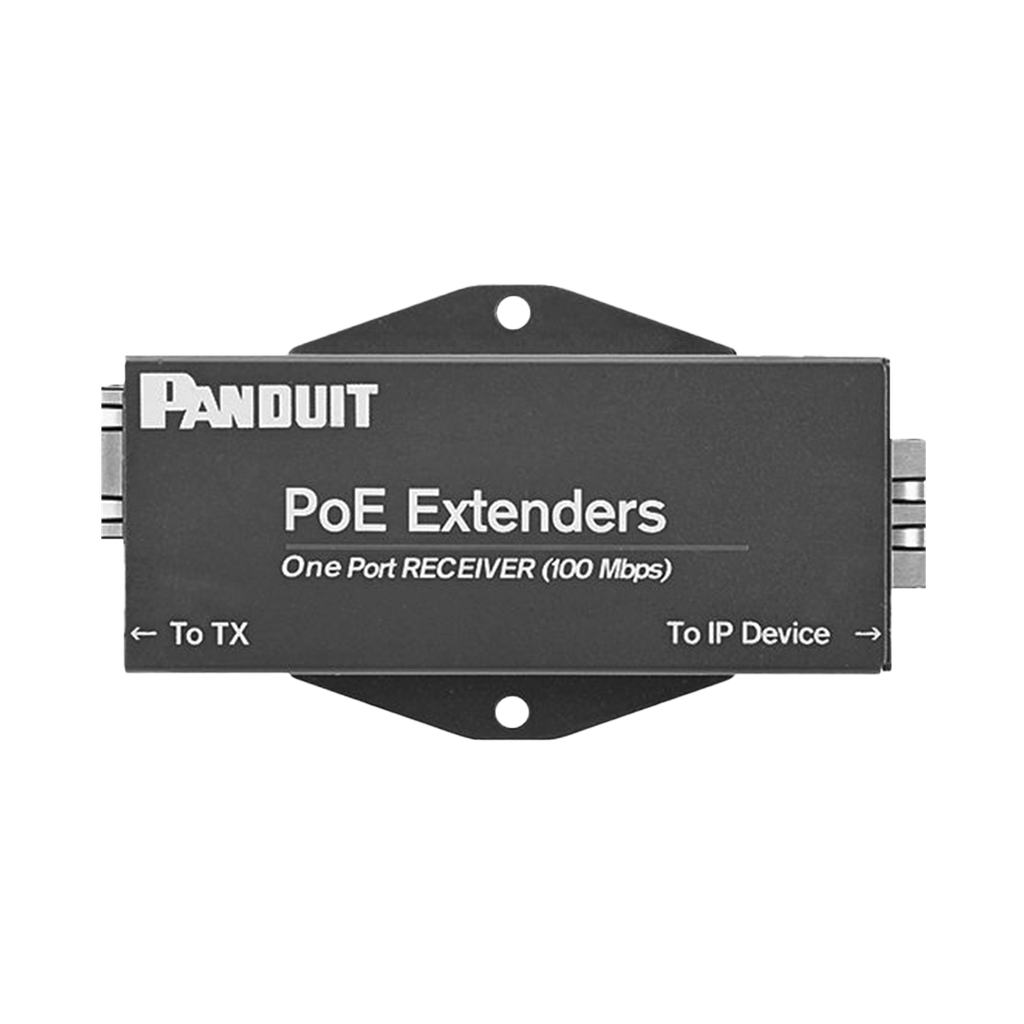 [POEXRX1] Receptor PoE/PoE+ Para Uso con Transmisor POEXTX1, Hasta 610 Metros (2000 ft) con Cable Cat5e o Cat6, 10/100Mbps