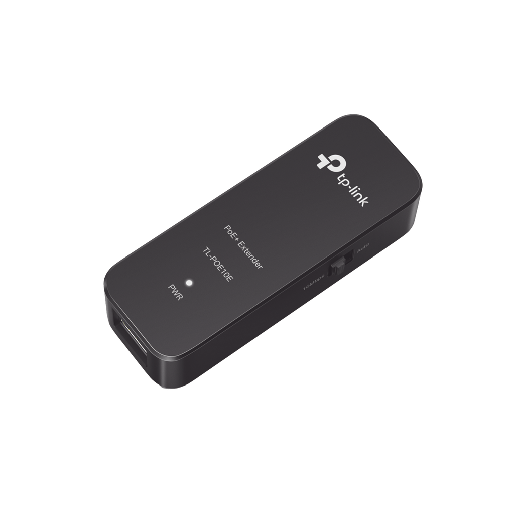 [POE10E] Extensor PoE 802.3 af/at / 2 puerto 10/100 Mbps / Plug and Play / Salida PoE Hasta 20W / Extensor Hasta 250 Metros