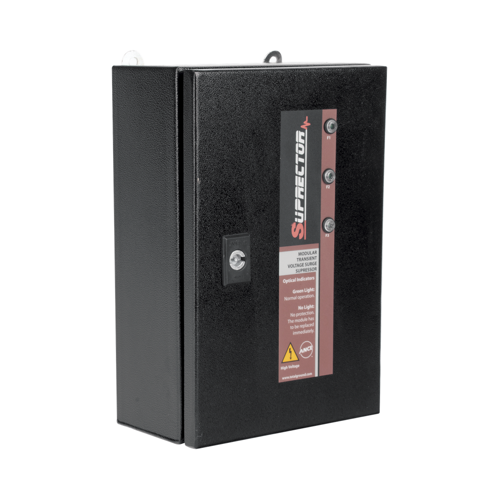 [SUPR-320-1FA] Supresor de Pico Clase C con Voltaje de Operación 127/220 Vca, 1 Fase, 320 KA