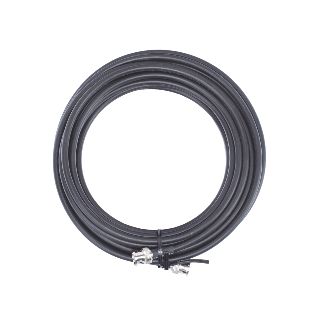 [TTM-COAX-8.0M] Jumper DE 8 m con Conectores BNC Macho a BNC Macho con Cable RG59.