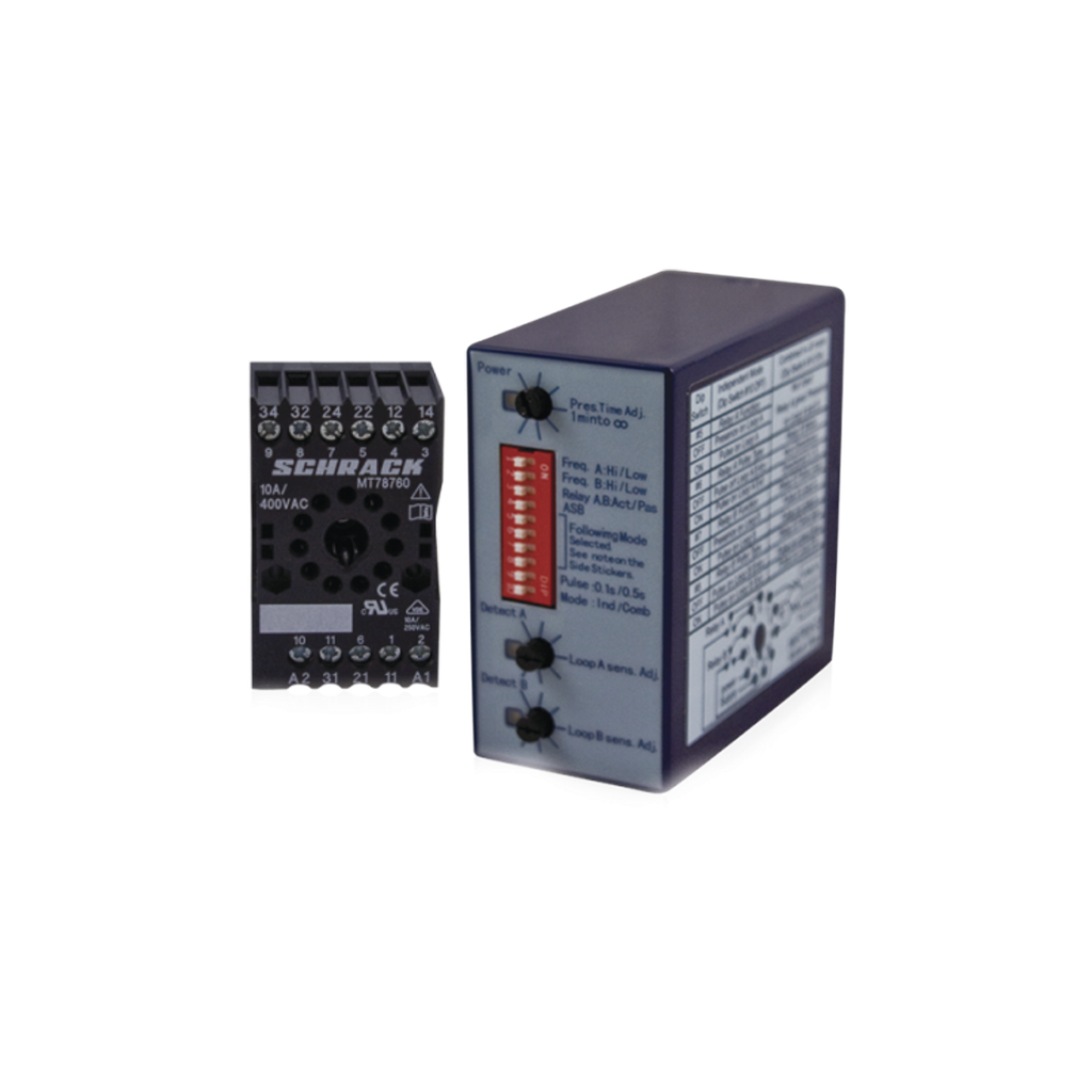 [10-MATRIX-D-1224] Sensor de masa para barreras de Dos Canales / Ideal para Accesos Vehiculares
